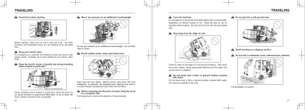 CAT Lift Trucks DP60NH Operation Maintenance Manual 11.2023 1