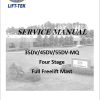 CAT Lift Trucks EC15N EC18N EC18LN Service Manual and Schematic 02.2024