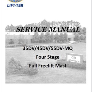 CAT Lift Trucks EC15N EC18N EC18LN Service Manual and Schematic 02.2024