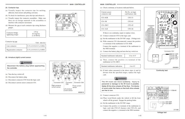 CAT Lift Trucks EP16KT EP18KT EP20KT Operation Service Manual 07.2023 2
