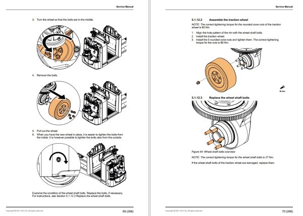 CAT Lift Trucks NO12N2FP NO20N2XP NO25N2P NTR30N2 NTR50N2 Operation Service Manual 03.2024 2