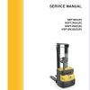 CAT Lift Trucks NSP10N3R NSP12N3IR SP14N3IR NSP16N3ISR Operation Service Manual 06.2023