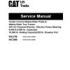 CAT Lift Trucks WC27M WC36M Operation Service Manual 11.2022