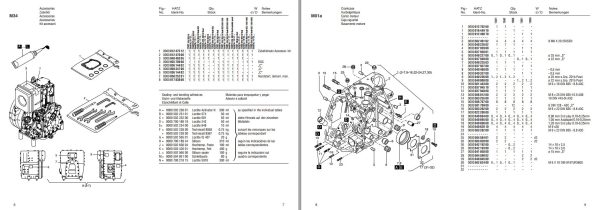 Hatz Engine 1D41 1B42 1D50 1D81 1D90 Spare Parts Catalog 2