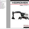 Hidromek HMK 210W 5 Stage 5 Service Manual Electric and Hydraulic Schematic REV00 TR 1