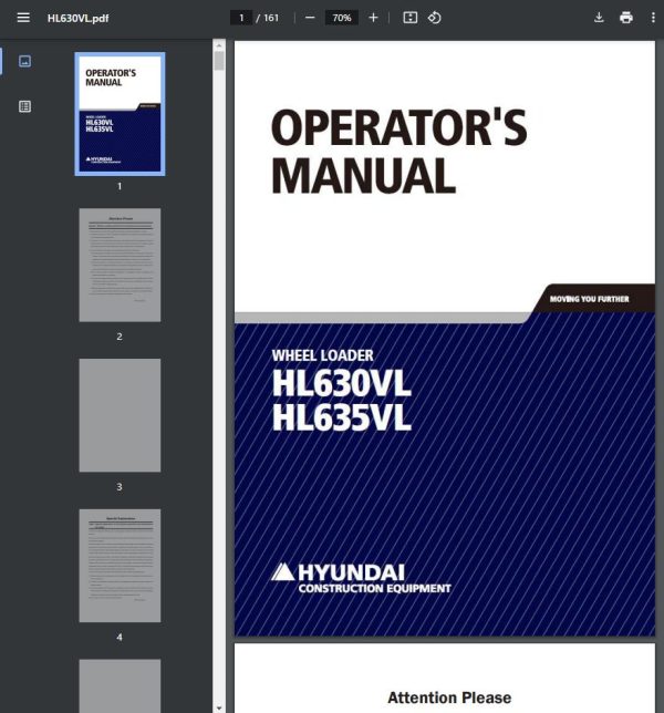 Hyundai Heavy Equipment PDF 11.2024 Operator Manual 3