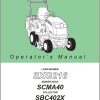 Iseki Lawn Mower SXG216 Operators Manual and Diagram 1782 912 102 00 EN 1