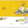 Iseki Lawn Mowers SW519 Series Operators Manual 2503 995 001 10 1