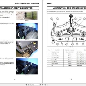 Iseki Lawn Mowers Sxg19F Sxg22F Operators Manual And Diagram 3