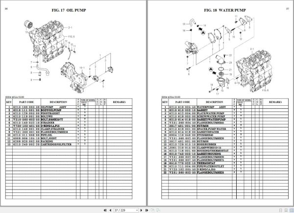 Iseki Mower SF224 SF235 Parts Catalog 1832 097 100 0A 2