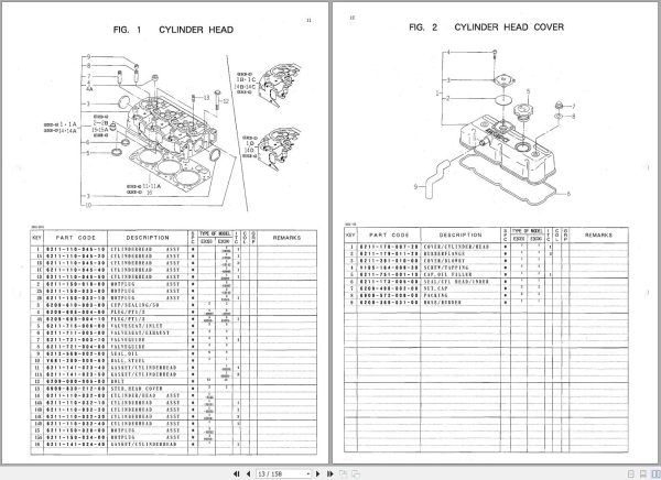 Iseki Mower SF300 SF330 Series Parts Catalog 1636 097 100 10 2