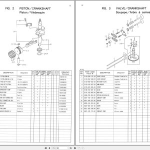 Iseki Mower SW621-E01 SW621-BE01 Parts Catalog 2500-098-200-10 Iseki Mower Sw621 E01 Sw621 Be01 Parts Catalog 2500 098 200 10 2