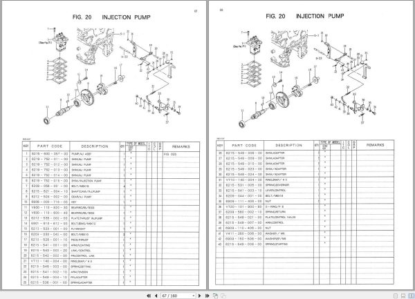 Iseki Tractor SG153H Parts Catalog 1608 097 100 00 2