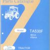 Iseki Tractor TA530F SE41A TA530F STE41A Parts Catalog 1995 098 200 00 1