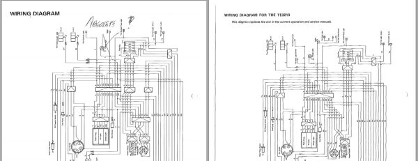 Iseki Tractor TE3210 Operators Manual and Diagram TE32OM8210710000 2