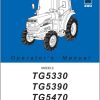 Iseki Tractor TG5330 TG5390 TG5470 Operators Manual and Diagram 1