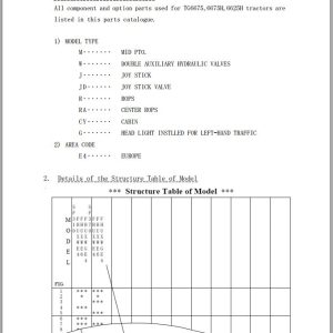 Iseki Tractor TG6625H TG6675 TG6675H Parts Catalog 1817 097 110 2E 1