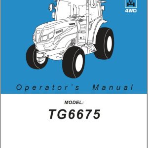 Iseki Tractor TG6675 Operators Manual and Diagram 1817 912 101 0A EN 1