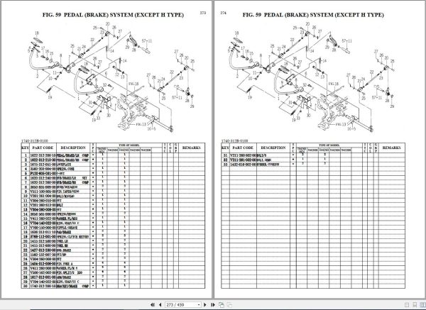 Iseki Tractor TH4260 TH4290 TH4330 Parts Catalog 1740 097 110 00 2