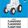 Iseki Tractor TJA8080 TJA8090 TJA8100 Operators Manual and Diagram 1807 912 101 0 EN 1