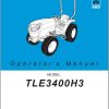 Iseki Tractor TLE3400 H3 Operators Manual and Diagram 1834 912 102 0 EN 1