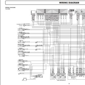 Iseki Tractor Tle3400 H3 Operators Manual And Diagram 1834 912 102 0 En 2