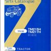 Iseki Tractor TM215 TM217 Parts Catalog 1683 097 110 00 1