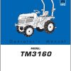 Iseki Tractor TM3160 Operators Manual and Diagram 1