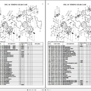 Iseki Tractor TM3160 Parts Catalog 1738 097 100 10 1