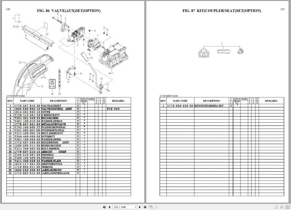Iseki Tractor TM3185 F3 Parts Catalog 1776 097 120 00 2