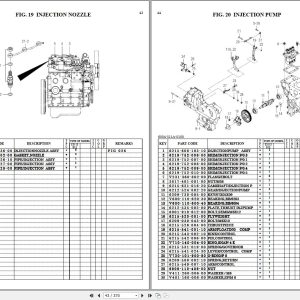 Iseki Tractor Tm3200 Tm3240 Parts Catalog 1750 097 100 00 2