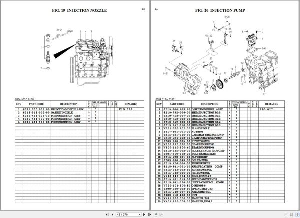 Iseki Tractor TM3200 TM3240 Parts Catalog 1750 097 100 00 2