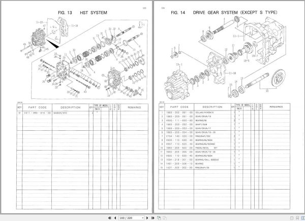 Iseki Tractor TMG18 Parts Catalog 1688 097 100 10 2