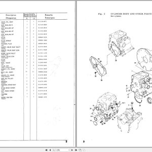 Iseki Tractor TS2220 Parts Catalog 1