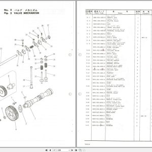 Iseki Tractor Ts2810 Ts2510 Parts List 1400 099 0090 0 2