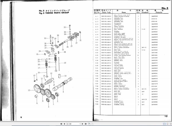 Iseki Tractor TX1410 Parts Catalog 1400 099 0200 0 2