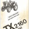 Iseki Tractor TX2160 Parts Catalog 1400 098 014 00 1
