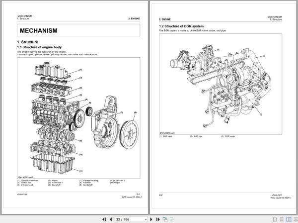 Kubota Diesel Engine V6009 TIE5 Diagnosis Manual 2