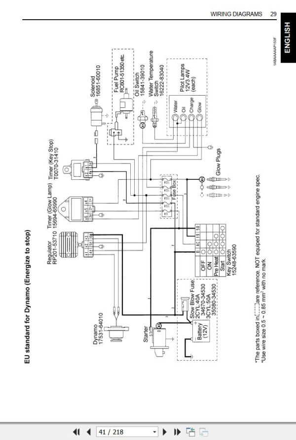 Kubota Engine Z482 E4 to D902 T E4 Operators Manual And Wiring Diagram 3