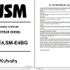 Kubota Engine Z482 E4 to D902 TE4 Workshop Manual FR 1