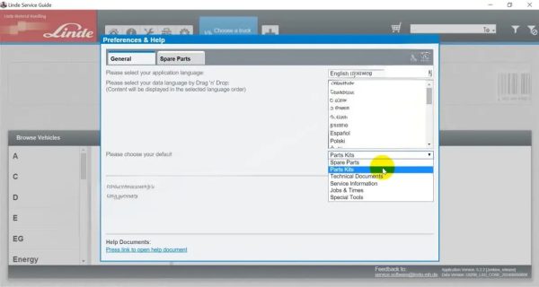 Linde LSG v.5.2.2 U0290 Updated 06.2024 Service Guide Information 2
