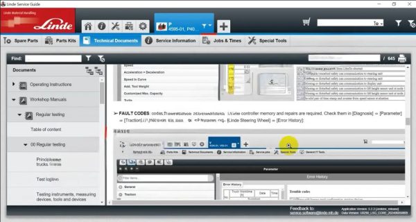Linde LSG v.5.2.2 U0290 Updated 06.2024 Service Guide Information 8
