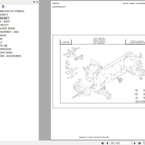 Manitou Telehandler MT 625 H COMFORT ST3B Parts Catalog 647458