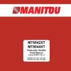 Manitou Telehandler MT 6642 XT MT 8044 XT Parts Manual