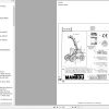 Manitou Telehandler MT 728 2 to MT 928 4 Turbo Parts Catalog 547103