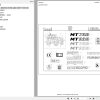Manitou Telehandler MT 728 SC E2 Parts Catalog 547973