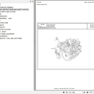 Manitou Telehandler MT 930 HA 75K ST5 S1 Parts Catalog 52730403