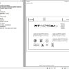 Manitou Telehandler MT X 1740 100P PS S L T LSU ST3A S4 Parts Catalog 648935