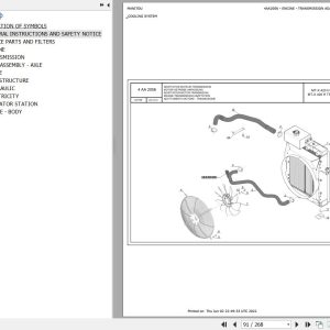 Manitou Telehandler MT X 420 H 49K ST3A S2 Parts Catalog 647799