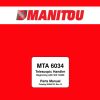 Manitou Telehandler MTA 6034 Parts Manual 50960122 Rev. B